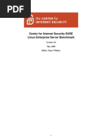 Download CIS SUSE Linux Benchmark v20 by mnunesg SN39980893 doc pdf