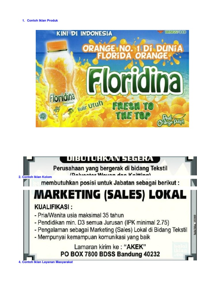 Gambar Iklan