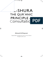 Al-Shura The Qur Anic Principle of Consu PDF