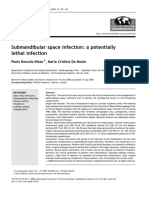 Submandibular Space Infection: A Potentially Lethal Infection