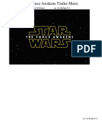 The Force Awakens Trailer Music Piano PDF