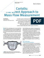 Mar - 2013 - CEP Coriolis The Direct Approach To Mass Flow Measurement PDF