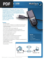 Multimobile Usb: V.92 Portable Usb Modem