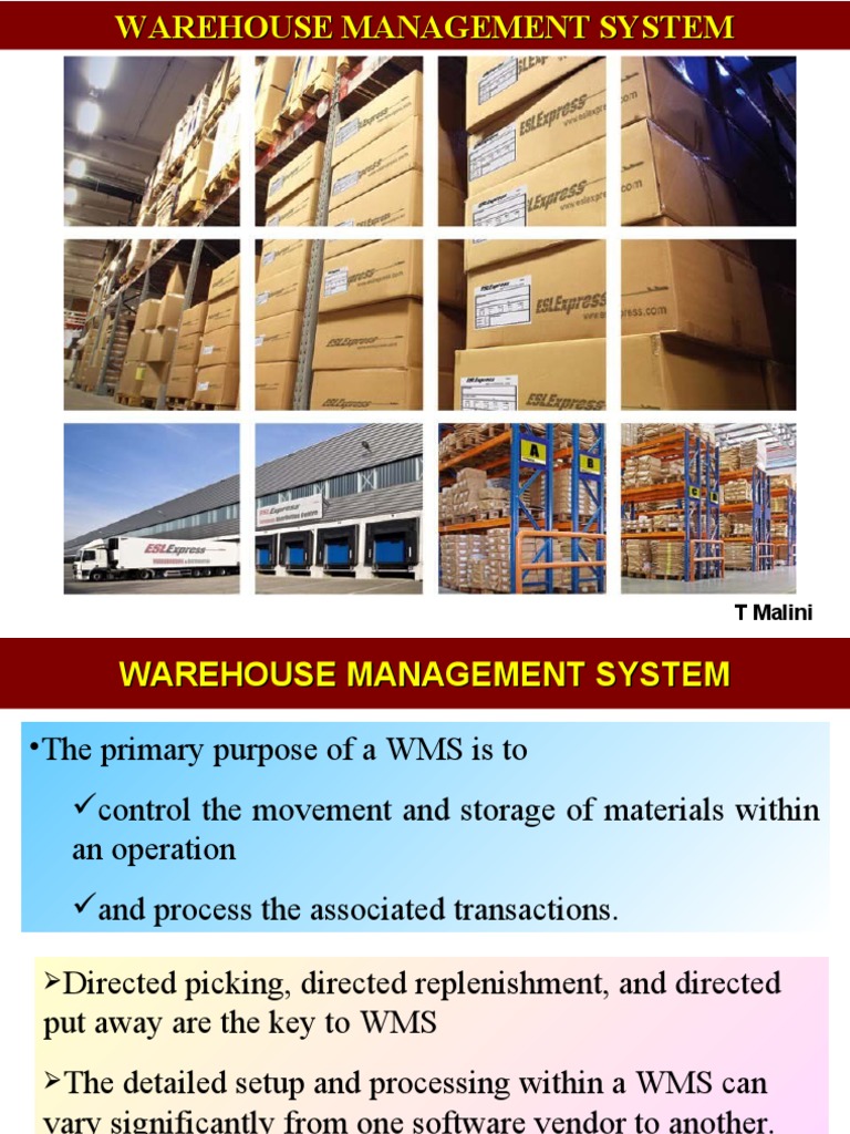 Warehouse Management System PDF Warehouse Inventory