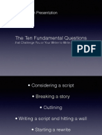 Telas Forum Aaron Mendelsohn Presentation: The Ten Fundamental Questions