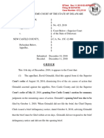 Grimaldi SC Order Dismissing Appeal 12.11.18