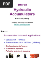 Hydraulic Accumulators: TMHP02