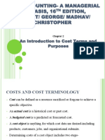 Cost Accounting-A Managerial Emphasis, 16 Edition, Srikant/ George/ Madhav/ Christopher