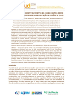 Metodologia de Desenvolvimento de Jogos Digitais Como Objetos de Aprendizagem Para Educação a Distância - EAD