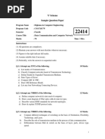 Data Communication and Computer Network