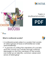 Topic 6 Multiracial Society