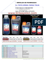 Jual Tinta Spidol Papan Tulis Alkohol Base Hub: 031-72711150