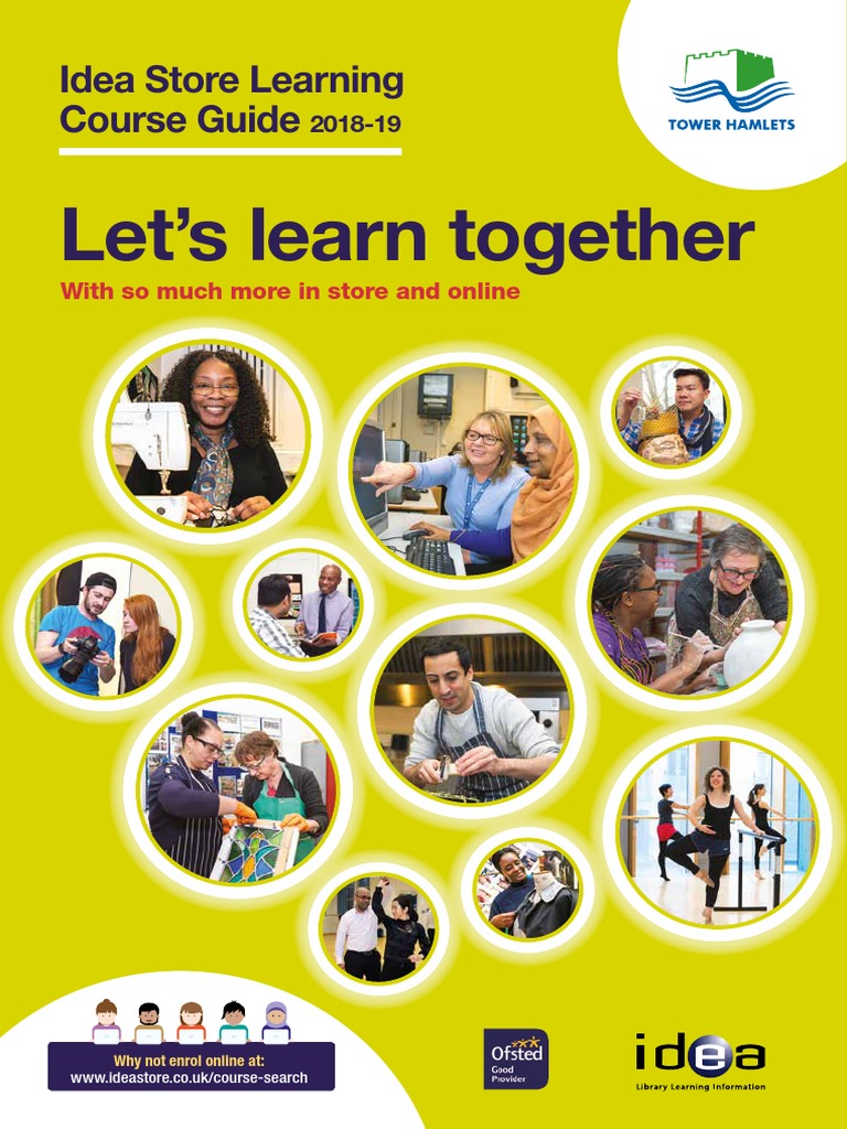 Idea Store Course Guide 20182019 East London, UK English As A