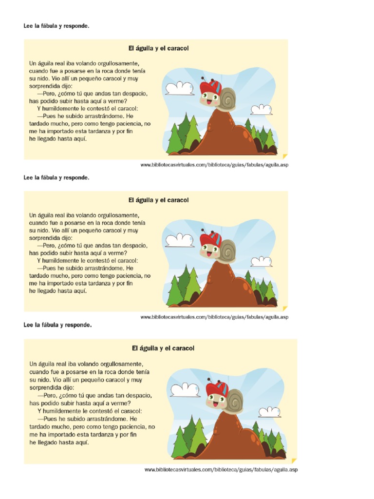 Analizar fábulas y refranes