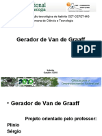 Slide Gerador de Van de Graaff