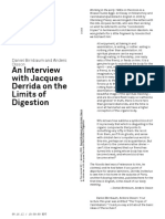 Jacques Derrida Limits of Digestion