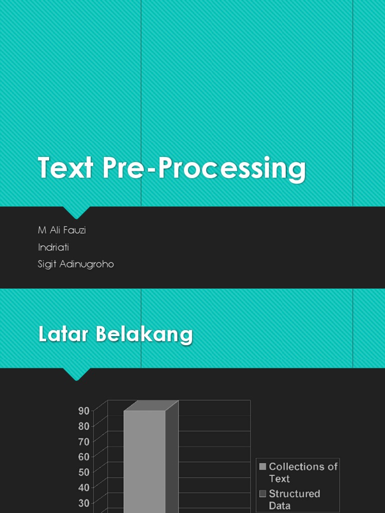 Proses Pre-Processing Teks | PDF