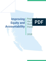 Improving Equity and Accountability: Report of The Funding Model Review Panel 201