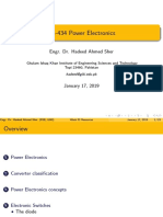 EE-434 Power Electronics: Engr. Dr. Hadeed Ahmed Sher