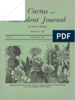 The Cactus and Succulent Journal of Great Britain Vol.31