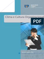 Clima e Cultura Organizacional