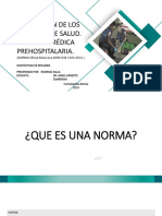 Normativa de Ambulancias y Servicios de Medicina Pre Hospitalaria Mexicana