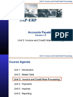 AP Invoice & Credit Note Processing