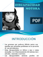 DISCAPACIDAD MOTORA 