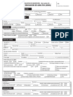 Planilla Inscripcion Educacion Adultos (CENS)