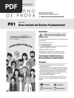 Professor Anos Iniciais Do Ensino Fundamental Prova