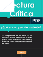 Lectura Crítica