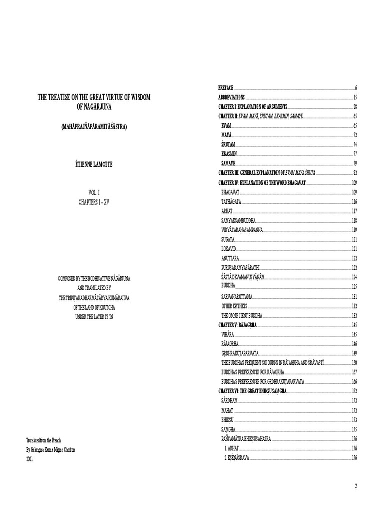 Maha Prajnaparamita Sastra Full By Nagarjuna Pdf śūnyatā