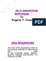 Next Generation Dna Sequencing Technology