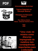 Topicos Especiais Em Educacao Musical