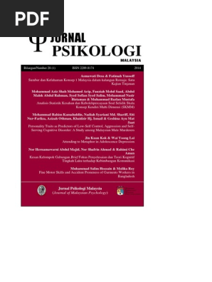 19 10 Pb Pdf Self Concept Validity Statistics