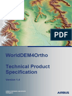 WorldDEM4Ortho Technical Product Specification