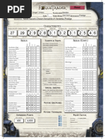 Black Crusade Character Sheet | PDF