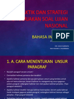 Taktik Dan Strategi Mengerjakan Soal Ujian Nasional