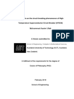 Final Thesis - July 2018 - Aasim Ullah An Analysis On The Circuit Breaking Phenomeon of High Temperature Superconductor Circuit Breaker (HTSCB)