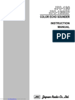 Color Echo Sounder: Instruction Manual
