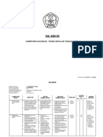 Silabus Listrik 0910 Komplit
