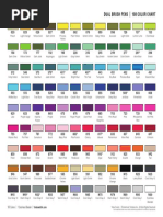 Humbrol Paint Chart | PDF | Blue | Green