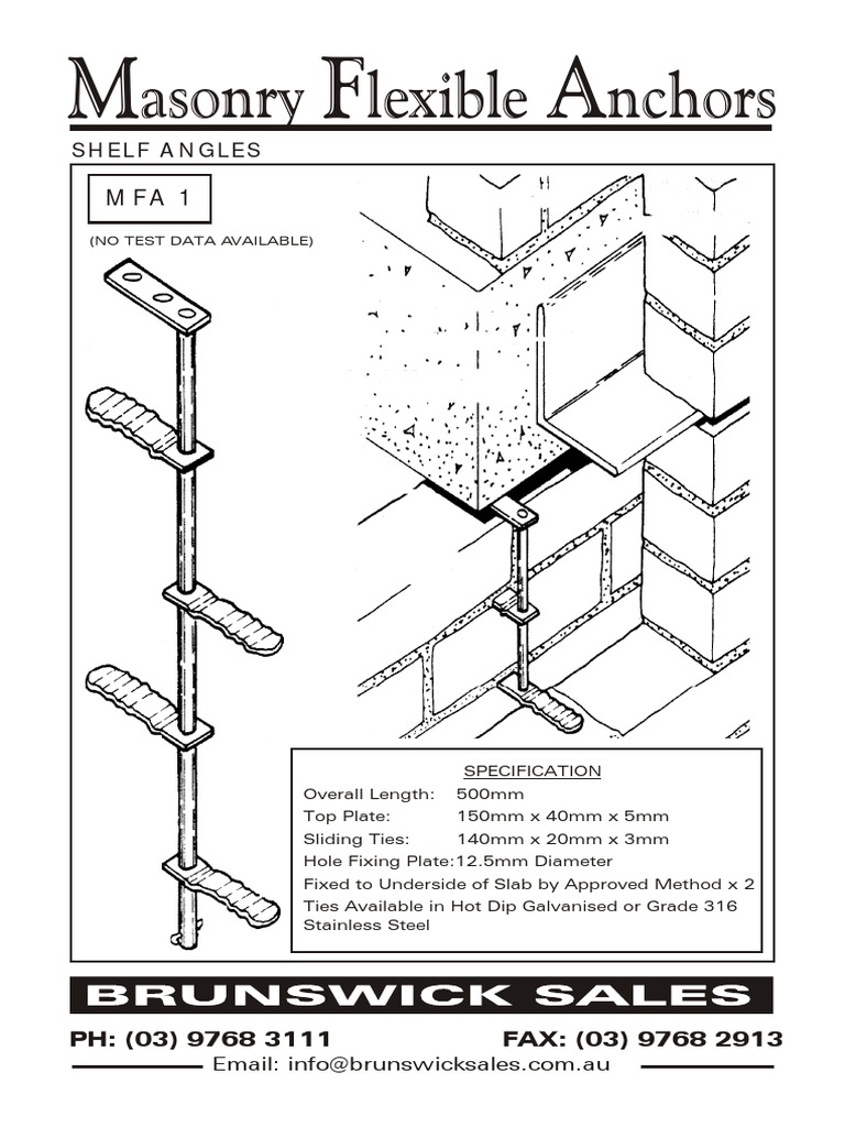 Brick Ties Masonry Brick