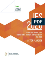 Action Plan 2018: A Strategy For Ireland'S International Financial Services Sector 2015-2020