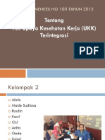 Review Permenkes No 100 Tahun 2015 Pos UKK Terintegrasi, KLP 2