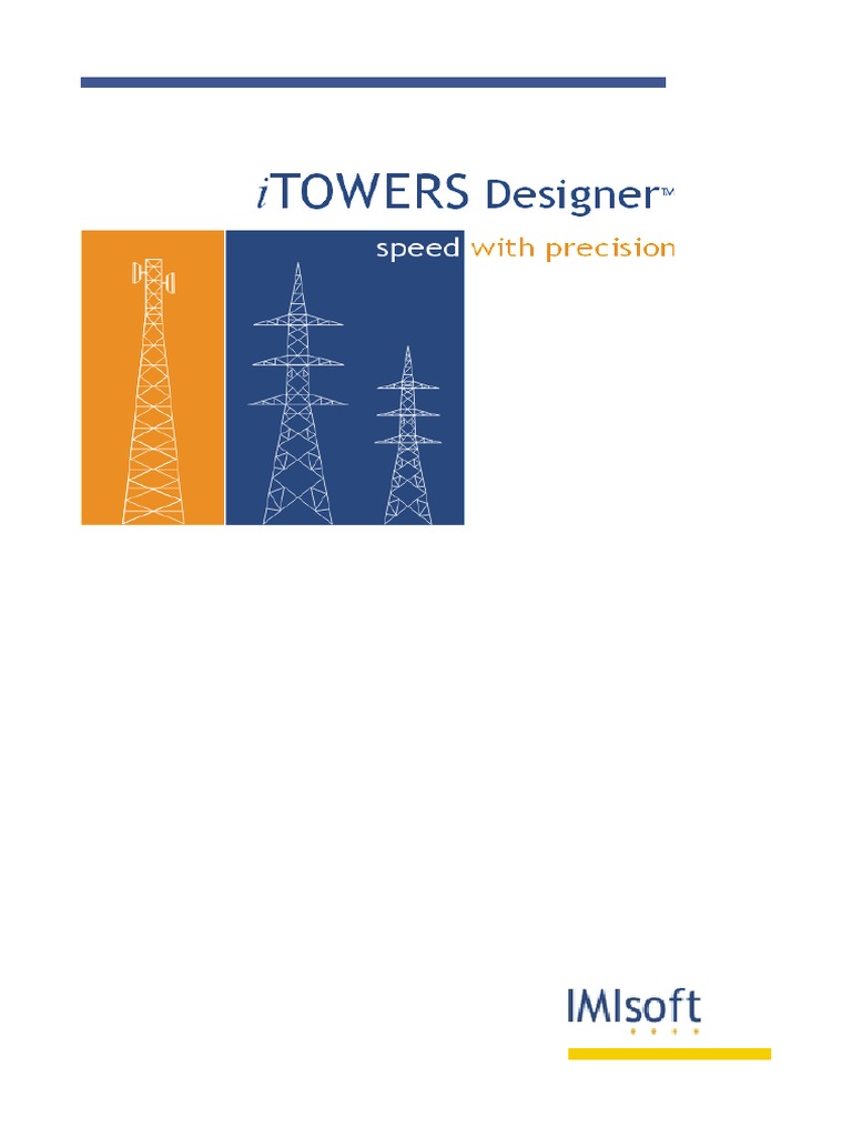 ITOWERS Designer Brochure PDF | PDF | Databases | Graphical User Interfaces