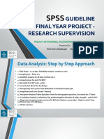 Guideline For Final Year Project - Research Supervision: Faculty of Business, Accountancy and Management