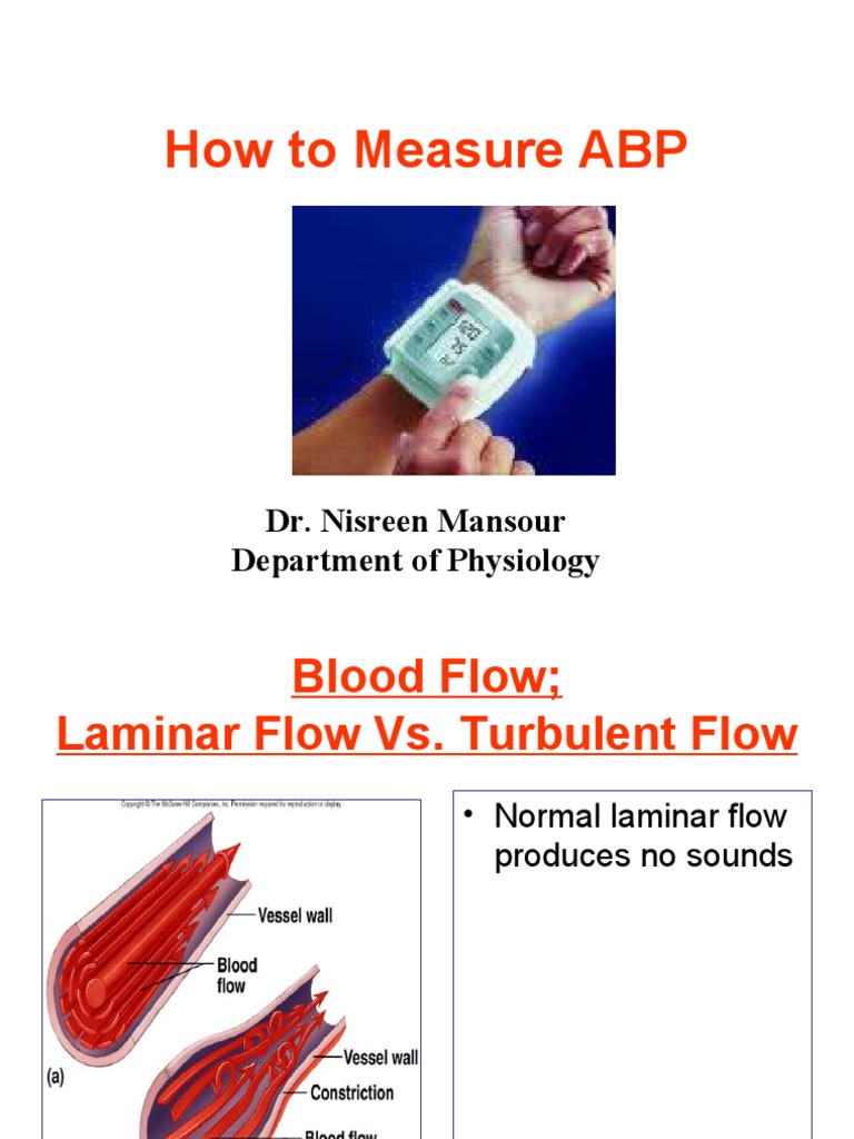 Measuring Mean Arterial Pressure | PDF | Blood Pressure | Pulse