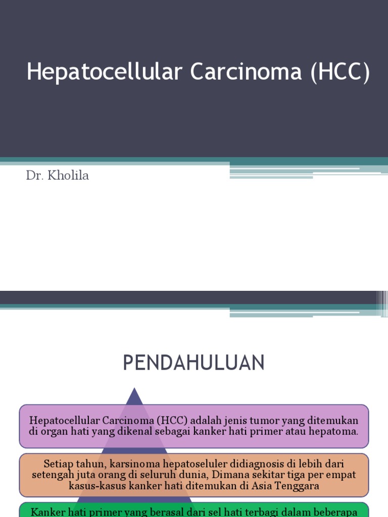 Hepatocellular Carcinoma (HCC) | PDF