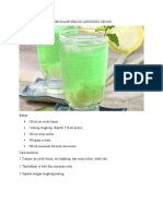 Lemonade Melon Lengkeng Segar